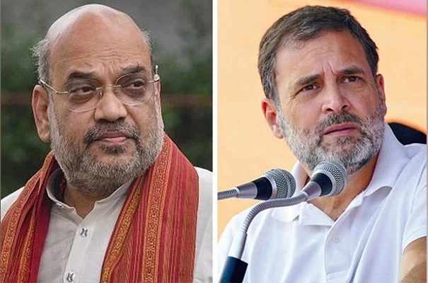 এবার অমিত শাহকে অবমাননার অভিযোগে রাহুলের নামে মামলা